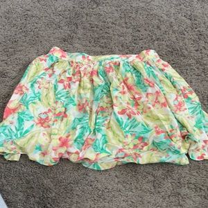 Floral skirt